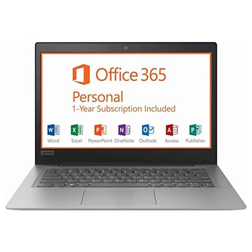 Lenovo Ideapad 14-inch Premium Performance Laptop (2019),Intel Celeron Dual-Core Processor up to 2.40 GHz, 2GB RAM, 32GB eMMC, Webcam, HDMI, 802.11ac, Win 10, Office 365 1-Year ($70 Value)