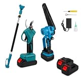 Kit Potatura 3 in 1 con 2 Batterie 36V, Forbice, Asta e Motosega DE ROSA SHOP