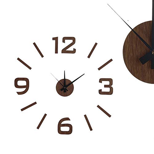 Deco Line Reloj Adhesivo Efecto Madera 60 cm