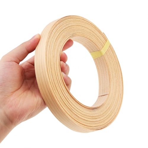 Bande de placage en bois de pin pour réparer les chants abîmés de vos placards