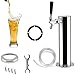 Produktbild Edelstahl Bierspender Getränkespender Bierzapfanlage Bier Schanksäule mit Kompensatorschankhahn Schlauch Party-Biersäule