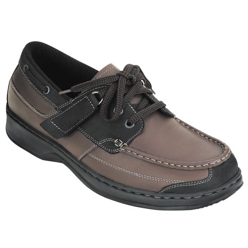 Orthofeet 422 Men's Comfort Diabetic Therapeutic Extra Depth Shoe Leather Lace