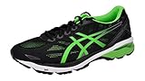 ASICS Men's GT-1000 5 Running Shoe (10.5 D(M) US, Black/Green Gecko/Carbon)
