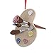 Artist's Painting Palette Christmas Ornament D1571 New