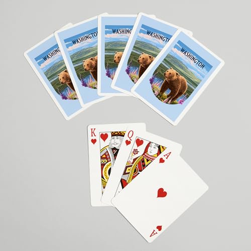 Lantern Press Naipes Poker 52 Cartas Adultos miniatura 7