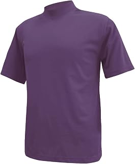 Monterey Club Men's Solid Texture Mock Shirt #3294