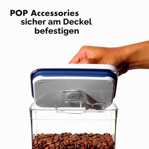 OXO 11235900 Good Grips Pop-Behälter-Set, 5-teilig, Kunststoff, weiß – Ansicht 6