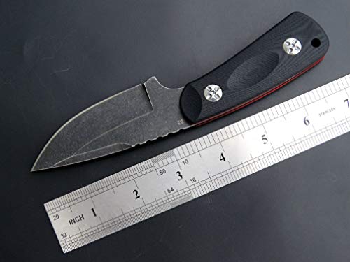 Eafengrow Ef121 Edc Fixed Blade Knife D2 Blade Steel G10 Handle With Kydex Sheaths For Outdoor Activities Camping thumb #1