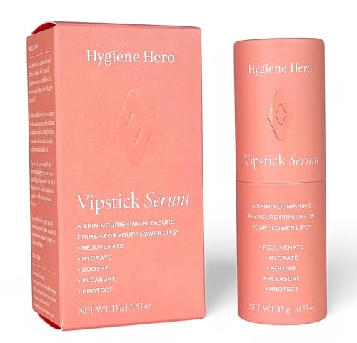 Hygiene Hero Vipstick Serum | Sexual Enhancer for Women | Intimate Grooming and Daily Soothing for Vulva | Soothe, Hydrate, and Protect Your Labia - Unflavored