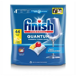 Finish Quantum Dishwasher Tablets 44s lemon