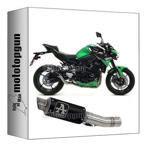Pot echappement GP2 Arrow noir pour Kawasaki Z900 A2 2024