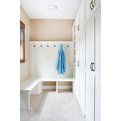 Cld 7 In. White Selectable Integrated Led Flush Mount Ceiling Light #TOP1