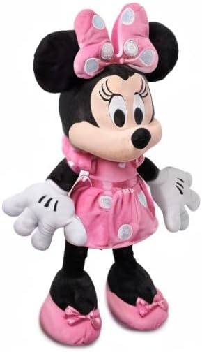 Disney Store Official Minnie Mouse Plush - Pink Dress – Large 21 1/4 Inches Disney Stuffed Animals, Soft & Cuddly Toy, Plushies for Kids & Fans, Suitable for All Ages - Image 6