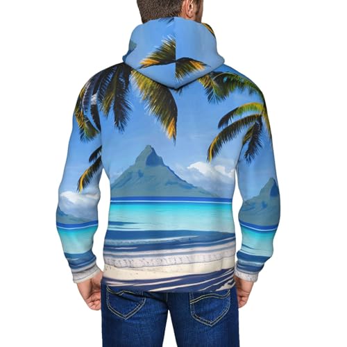 Sweat à capuche décontracté zippé à manches longues ajustable et confortable