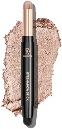 FV Cream Shimmer Eyeshadow Stick，Long Lasting & Waterproof, Multi-Use & High Pigment Eyeshadow Makeup Stick, Champagne Shimmer