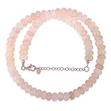 morganit schmuck qvc Stein: Morganit Form: Rondelle Bohrstil: Mitte Gebohrt Größen: Ca. 8 MM Oberfläche: Glatt Herkunft: Brasilien Karat Gewicht: 220 Ct Diese wunderschönen glatten Morganit-Rondellen sind auf hochwertigem Perlendraht und 925er Sterlingsilber-Verlängerungskette und Hummer aufgereiht Klaue