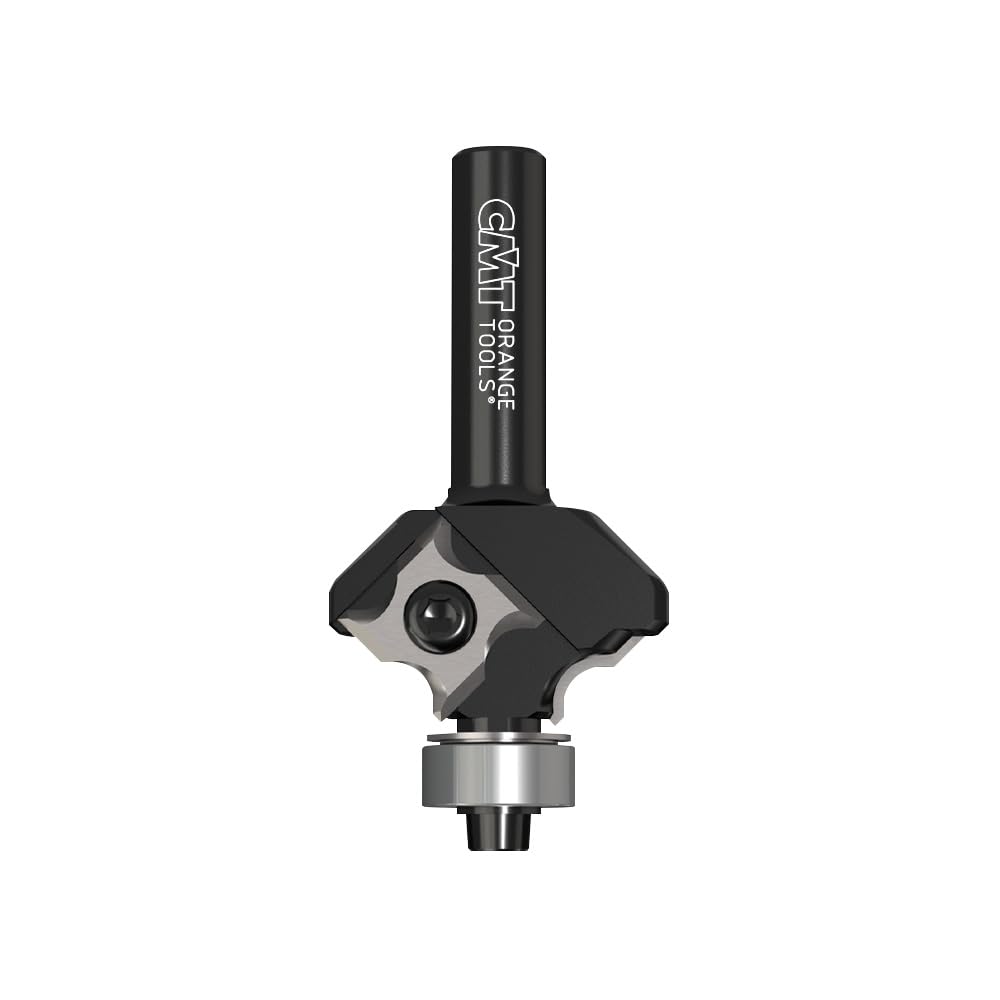 CMT CMT-661.020.41 - Roundover Bit With Insert Knives Hw Z2 S=8 D=12,7 L=57,5 R=2