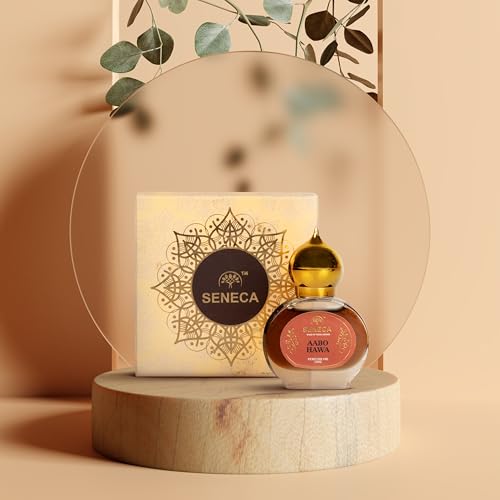 Image of Seneca 12ML Aabo Hawa Attar - Premium Non-Alcoholic Roll-On Perfume | Long-Lasting Unisex Fragrance, Arabic & French Blend, Ideal for Gifting