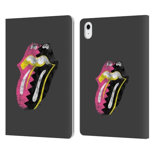 Étui portefeuille iPad Air 11 2024 cuir rigide Rolling Stones