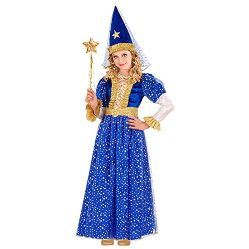 W WIDMANN MILANO Party Fashion - Costume enfant fée des étoiles, conte de fées, magicien, costumes de carnaval