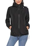 【 Impermeable】Esta chaqueta empacable es impermeable, rompevientos y protección solar, lo que le brinda versatilidad en la vida cotidiana.