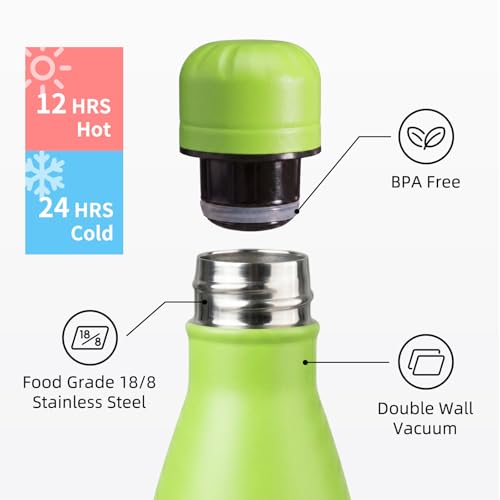 Image of Konokyo 24 Pack 12 oz Insulated Stainless Steel Water Bottle