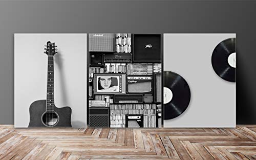 SAF paintings Multieffect UV Textured Panel Painting (Set of 3, 12 Inches X 27 Inches (SANFC12289) SANFC12289