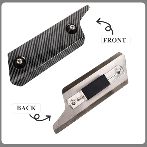 Protector de acero inoxidable negro para aislamiento térmico de alta durabilidad en motos 3