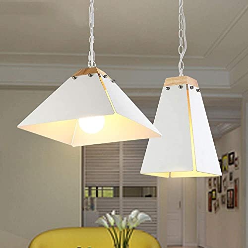 Plafonnier suspension rétro style américain rustique avec douille E27 - 4