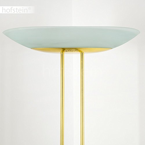 LED Lampada a stelo piantana color ottone