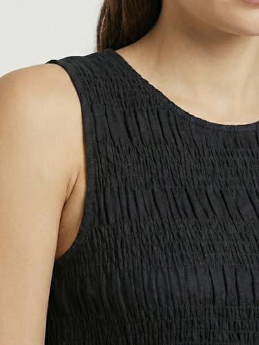 9 Impression black cotton dress – image 4