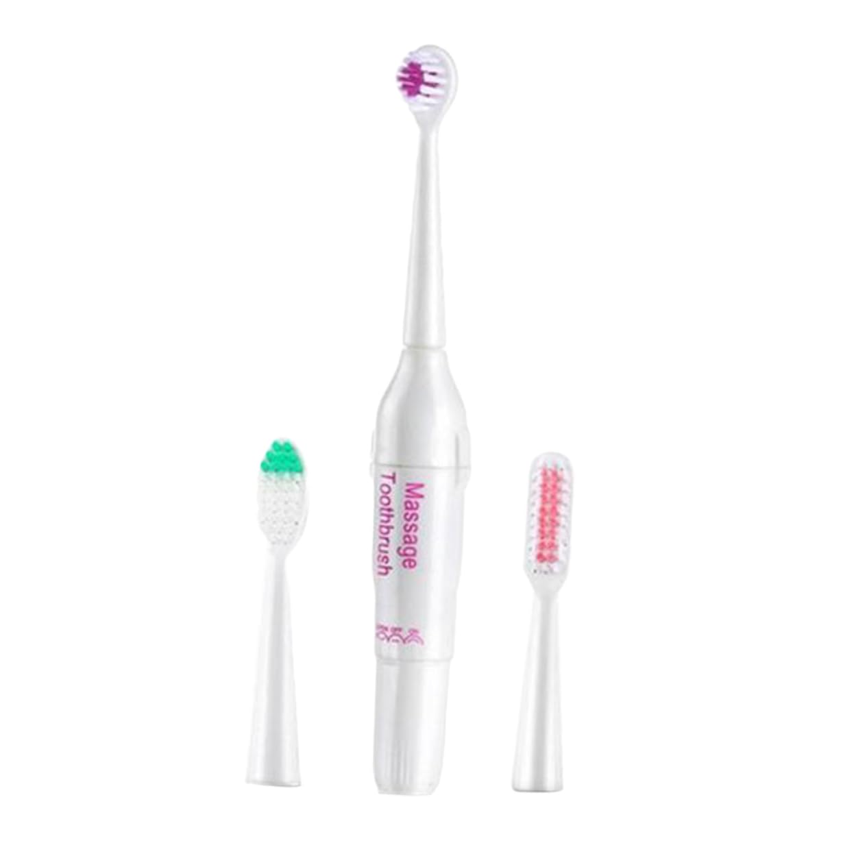 MUCKLILY Electric Toothbrush with Replacement Brush Heads Lightweight Portable Oral for Adults for Gums Durable