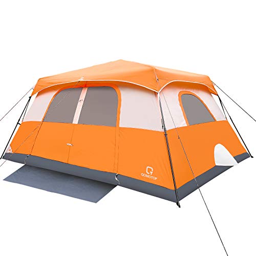 QT QOMOTOP 8 Person Tents for Camping, 60 Second Easy Setup, Waterproof