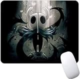 Hollow Knight Metroidvania Video Game Non-Slip Mousepad Gaming Computer Mouse Pad Gaming Desktop Laptop Mouse Pad with Stitched Edge 7.1 x 8.7 inches
