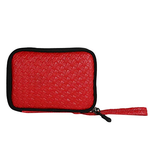 Image of WD HDD Hard Case /Cover /Pouch for 2.5 inch Portable Hard Drive (for Seagate, Toshiba, WD, Sony, Transcend, Lenovo, Adata) (RED Cross)