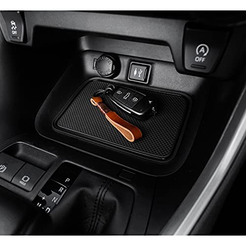 JDMCAR Liner Accessories Compatible with Toyota RAV4 2019-2024 2025 and 2021-2025 RAV-4 Prime, Custom Fit Cup Holder, Center Console, and Door Pockets Inserts Kit (Black Trim) - 15 PC Set by JDMCAR - Image 2