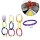 TMRBBesty Baby Spielzeug Befestigung Ringe PP Kinderwagenkette Zum Selber Spielzeugringe Set Basteln Kinderwagenkette Befestigung Ringe 24-Teilig Perfekte Greifringe Für Ihr Baby
