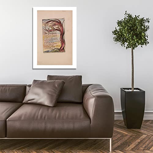 The Blossom William Blake affiche encadrée format moyen tableau décoration murale - 5