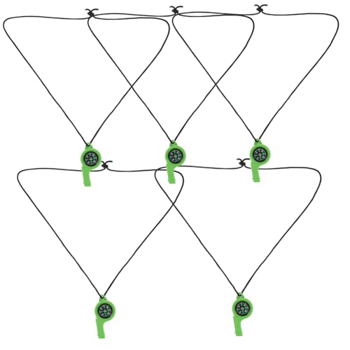 OUNONA Cute Plastic Whistle for Boys and Girls Referee Whistle Toy Party Favors for Camping Games