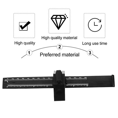 ULTECHNOVO MarcaÃ§Ã£o Gabarito Indicador de MarcaÃ§Ã£o Ferramenta Manual de Marcenaria para Localiza