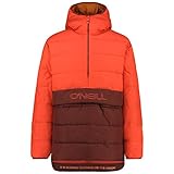 Protector de mentón O\'NEILL LM Original Jacket Chaqueta Anorak Hombre con Capucha, Fiery Red, XS