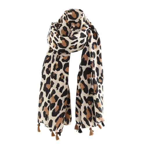 Ya en mundofriki.es: 1 Bufanda Con Estampado De Leopardo, Bufanda Cálida, Bufanda Retro Para Mujer, Bufanda Suave Y Fina, Bufanda De Moda