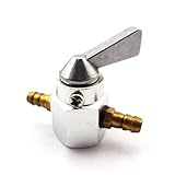 XLJOY 6mm 1/4' Inch Fuel Gas Tank Tap Inline Petcock Valve Switch Pet Cock for Pit Dirt Motor Bike Motorcycle ATV 4 Wheeler