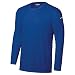 ASICS Men's Ready Set Long Sleeve, Air Force Blue, Large
