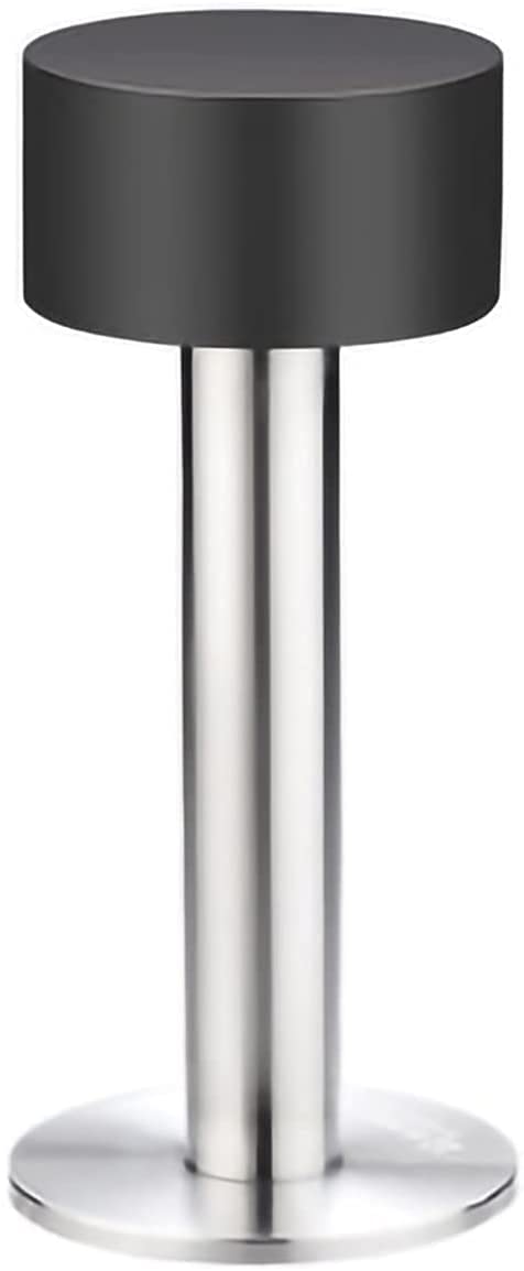 Sbziojhdr One Color Door Stop， Long Stainless Steel With Sound Dampening Rubber Protector Wall-Mount Doorstop Home Door Stop(45 * 100Mm)