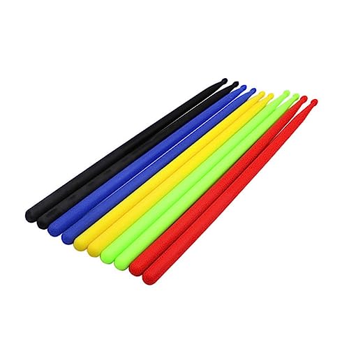 Baquetas Abaodam, 1 par, de nailon, para jazz y batería ligera, ideales para principiantes y aficionados miniatura 4