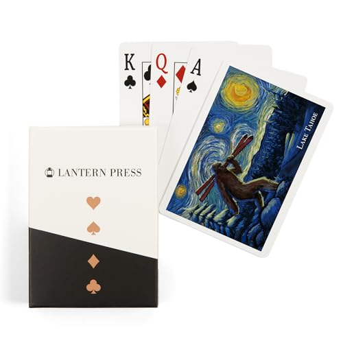 Baraja de Poker Lantern Press Lake Tahoe, 52 cartas