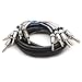 8 Channel 1/4" TRS Snake Cable - 10 Feet Long - Serviceable Ends - Pro Audio Effects Snake for Live Live, Recording, Studios, and Gigs - Patch, Amp, Mixer, Audio Interface 10'