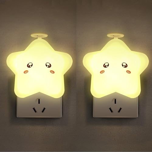 LEDウォールライト 屋内用 モダン 精巧なウォールランプ リモコン付き 壁取り付け用燭台 調光ナイトライト 寝室 子供部屋 保育園用 (ホワイト、2個パック)