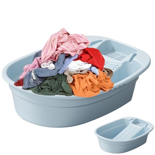 Lavabo con lavabo integrado de plástico antideslizante para lavar calcetines 3